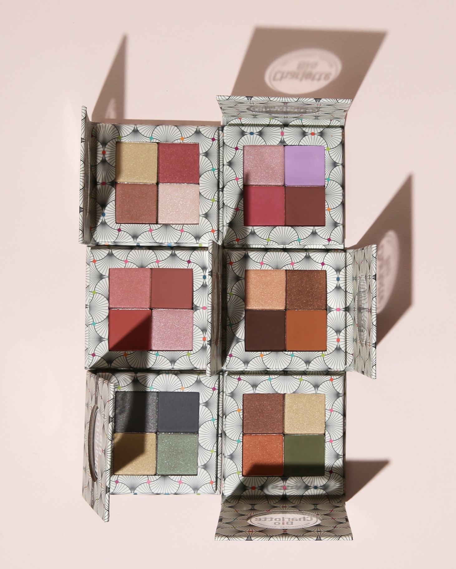 비건&유기농 4색 아이 섀도우 팔레트